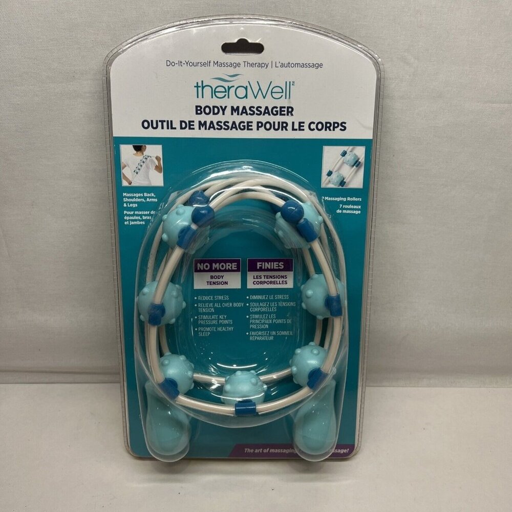 TheraWell Body Massager Do-it-Yourself Massage Therapy Reduce Stress Tension